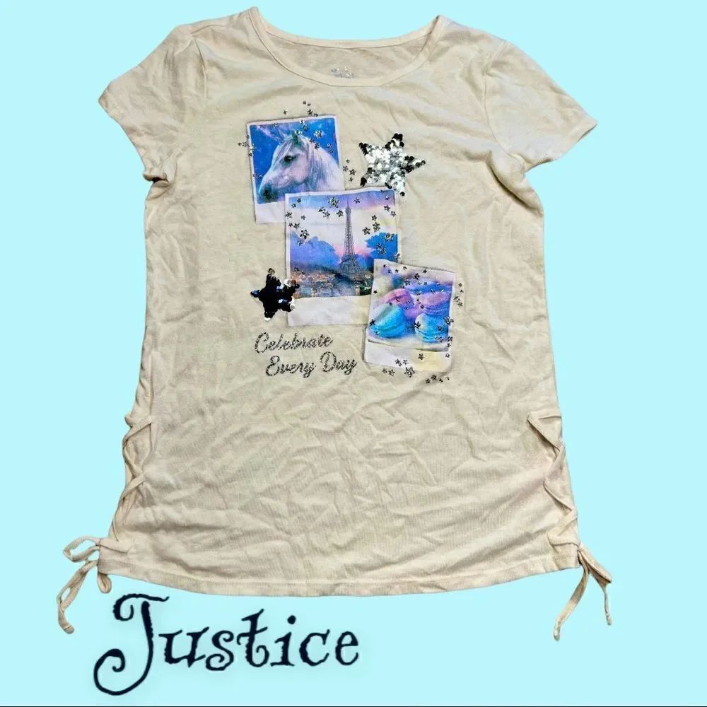 Justice Girls Size 12 Tee